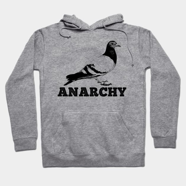 Anarchy Pigeon Hoodie by giovanniiiii